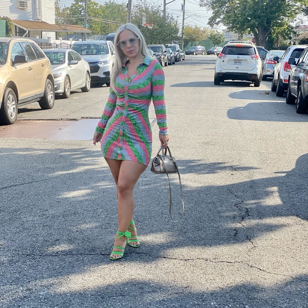 Zara button down dress - Picture 4 of 6